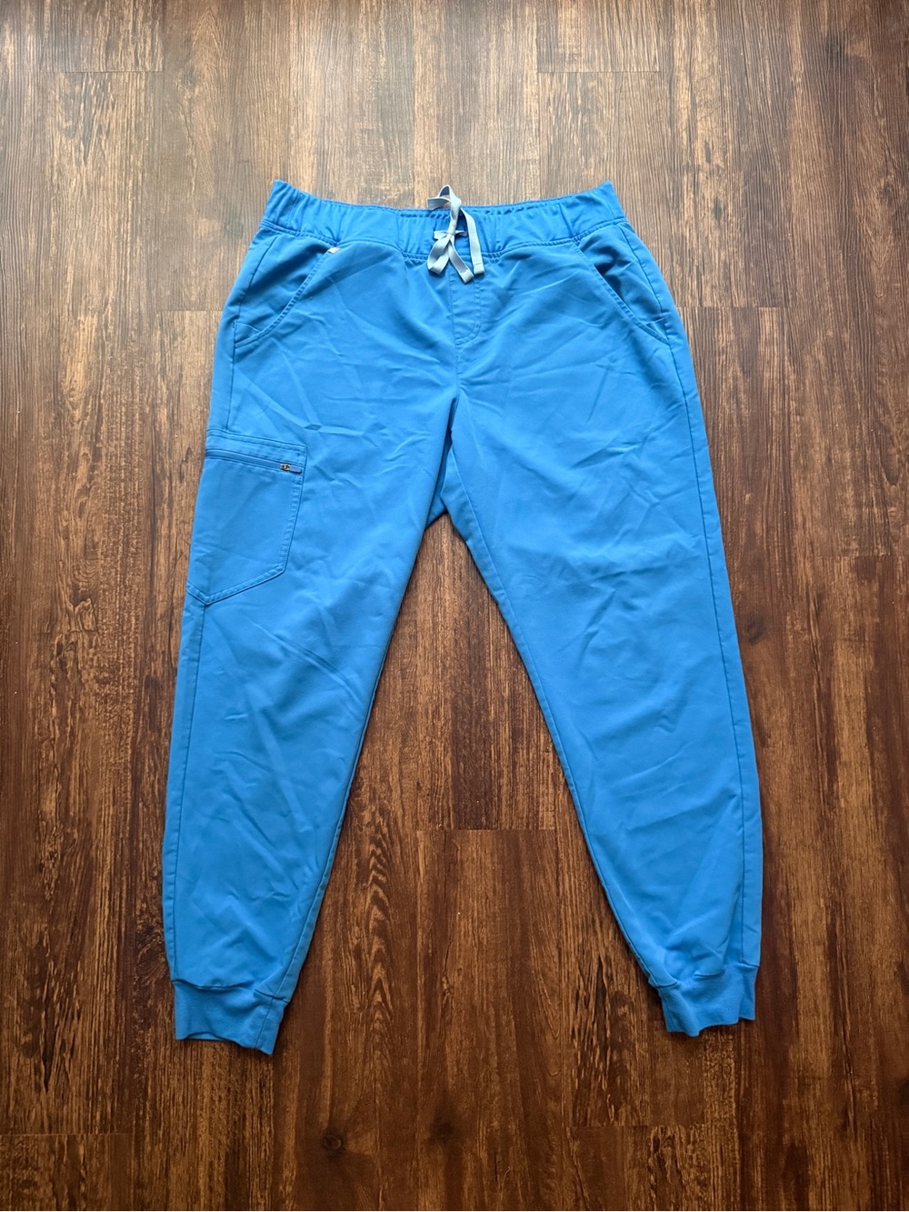 FIGS Women’s Capri Blue Zamora Jogger Scrub Pants Hospital Nursecore - Size L